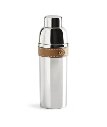 Wyatt Cocktailshaker aus Stahl und Braun offre 