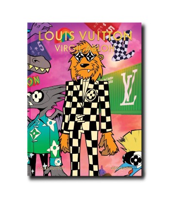 Louis Vuitton-Buch: Virgil Abloh (klassisches Cartoon-Cover) le concept de la Pate a emporter 