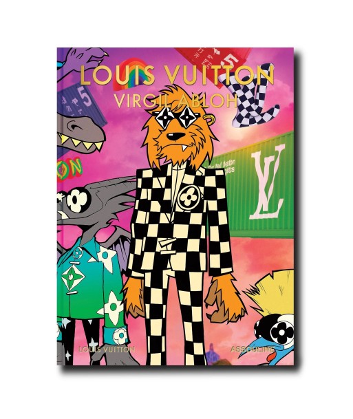 Louis Vuitton-Buch: Virgil Abloh (klassisches Cartoon-Cover) le concept de la Pate a emporter 