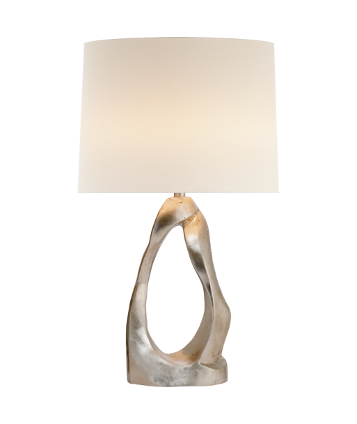 Brünierte Cannes-Lampe aus Blattsilber sur le site 