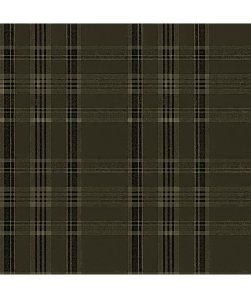 RL Wallpaper Deerpath Trail Plaid Sepia en ligne des produits 