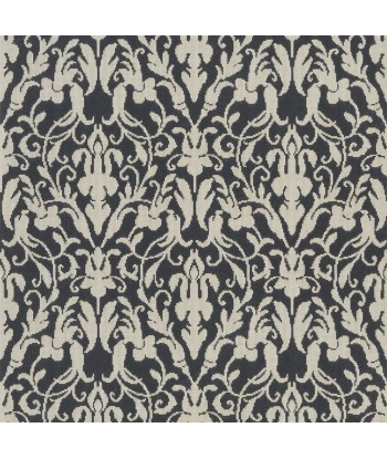 RL Speakeasy Damask Black Wallpaper Découvrez la collection