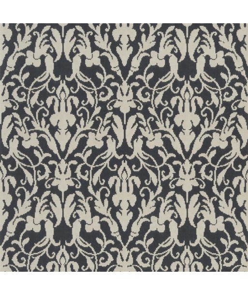 RL Speakeasy Damask Black Wallpaper Découvrez la collection