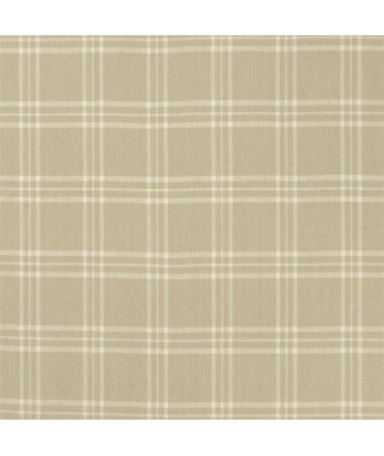 RL Cross Wind Plaid-Stoff – Creme/Leinen 50-70% off 