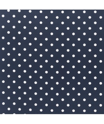 RL Georgette Dot Stoff – Marineblau la livraison gratuite