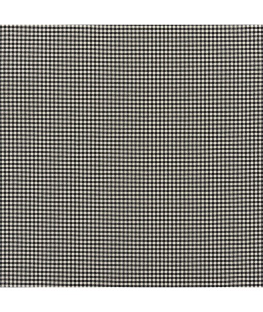 RL Jackson Wool Gingham Stoff – Schwarz/Creme Fin de série