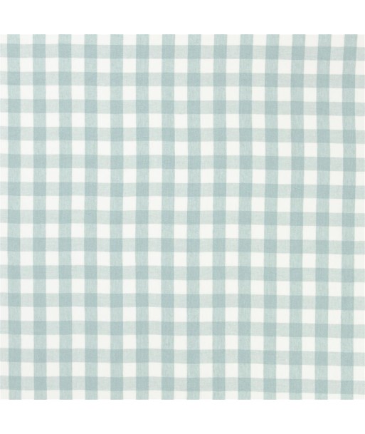 RL Old Forge Gingham-Stoff – Pool/Weiß destockage