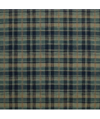 Stoff RL Ryokan Plaid Indigo de technologie