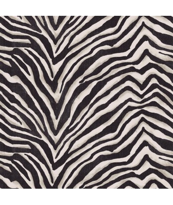 RL Terranea Zebra-Ebenholzstoff en linge