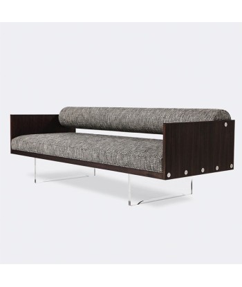 Roll-Back-Sofa mit Holzarmen du meilleur 