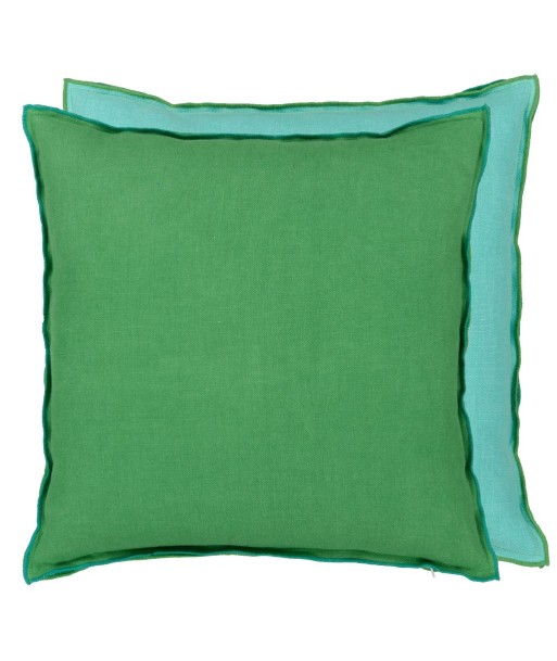 Kissen DG Brera Lino Emerald &amp Capri Linen sur le site 