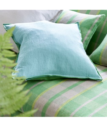 Kissen DG Brera Lino Emerald &amp Capri Linen sur le site 